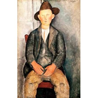cuadros de retrato - Cuadro -El pequeño campesino-