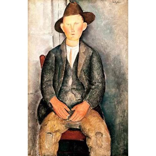 cuadros de retrato - Cuadro -El pequeño campesino-