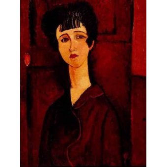 cuadros de retrato - Cuadro -Retrato de una chica-