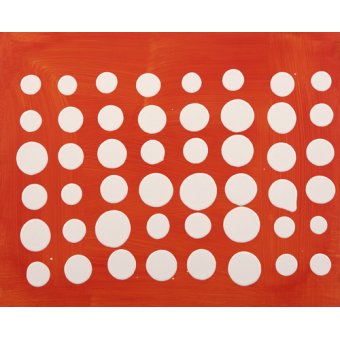 Cuadro-Dot Matrix (acrylic on MDF board)-
