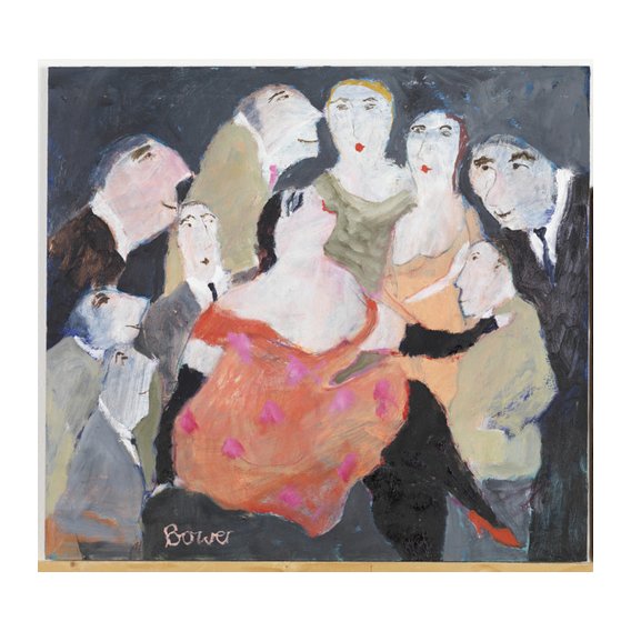 Cuadro -Look at Me, 2009 (oil on board)-