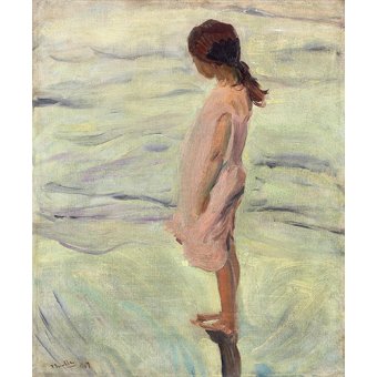 Cuadro - Despues de puesto el sol, 1907 -, Joaquin Sorolla