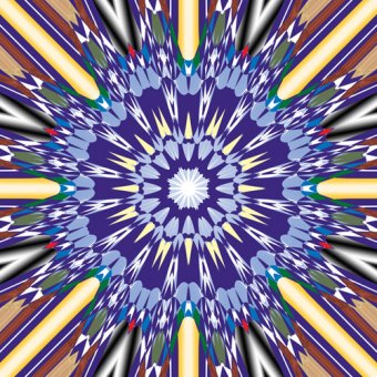 Cuadro -mandala,2019,(mixed media)-