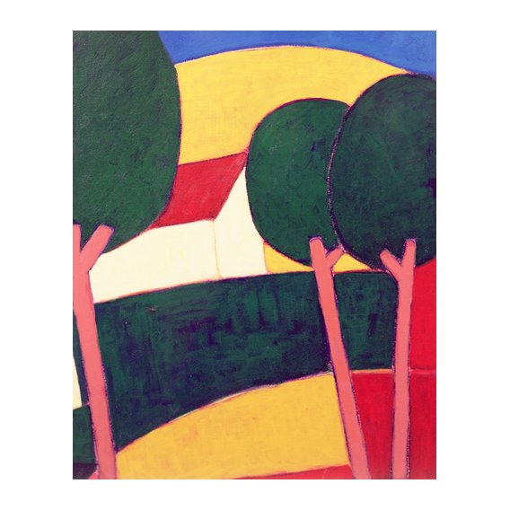 Cuadro -Provencal Paysage, 1997 -