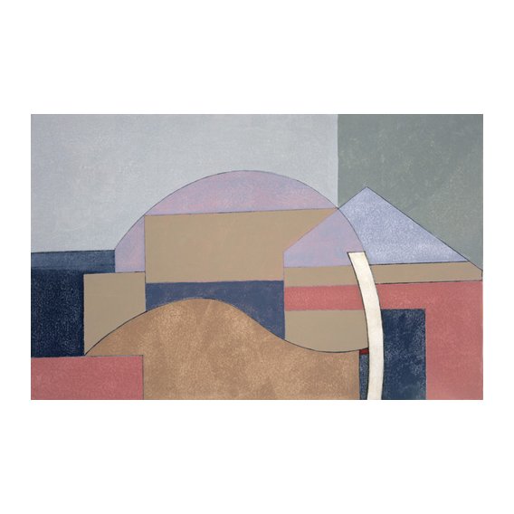 Cuadro -Farm End, 2002 (oil on board)-