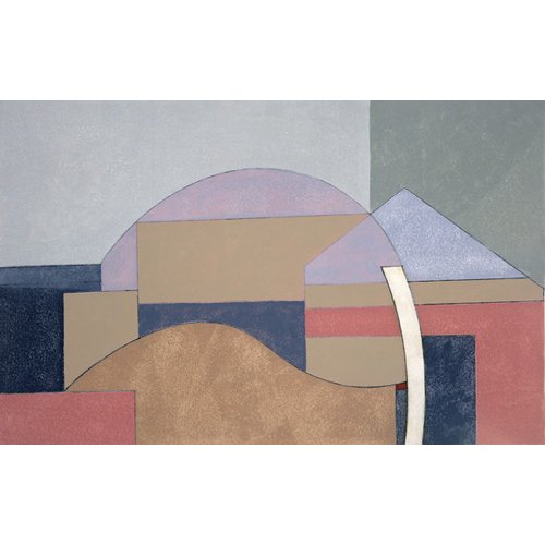 Cuadro -Farm End, 2002 (oil on board)-