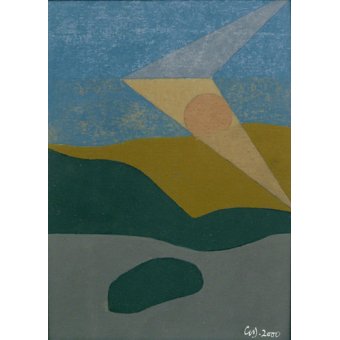 Cuadro -Untitled, 2000 (oil on card)-
