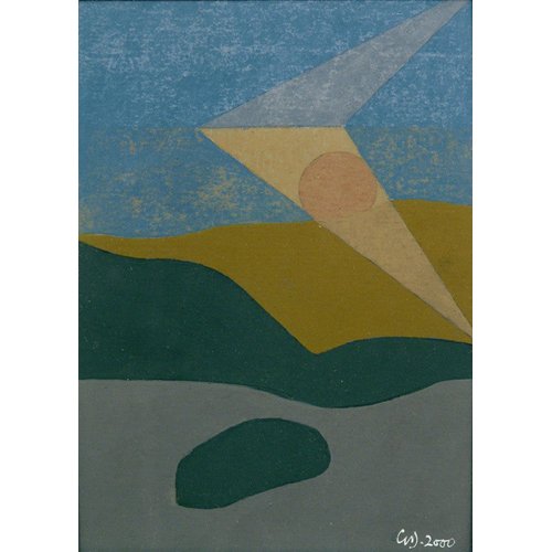 Cuadro -Untitled, 2000 (oil on card)-, George Dannatt