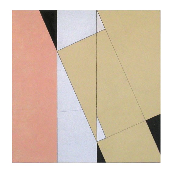 Cuadro -Spatial Relationship, No 2, 2003 (oil on paper and board)-