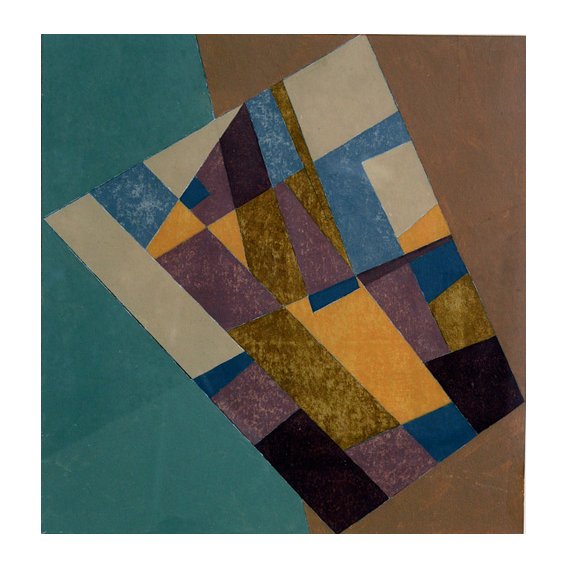 Cuadro -Field Tapestry, 2003 (oil on card)-