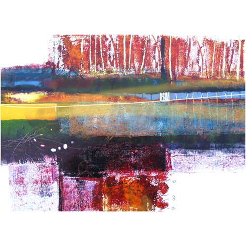 Cuadro Moderno -Treeline, 2010-, Martin Decent