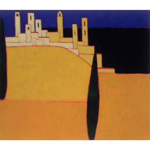 Cuadro -San Gimignano, Tuscany, 2000-, Eithne Donne