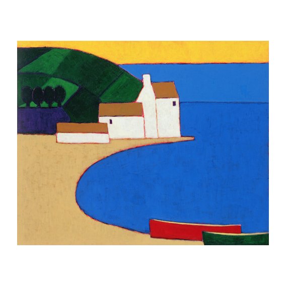 Cuadro -Bay in Southern Brittany-