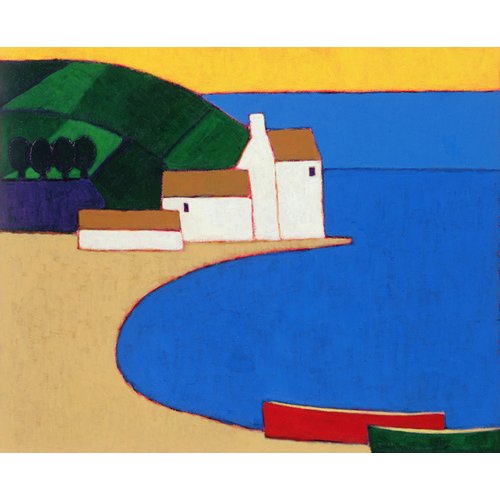 Cuadro Moderno -Bay in Southern Brittany-, Eithne Donne