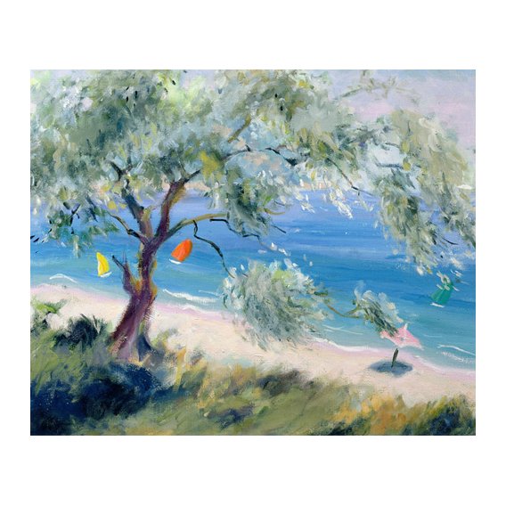 Cuadro -Looking on to a beach-