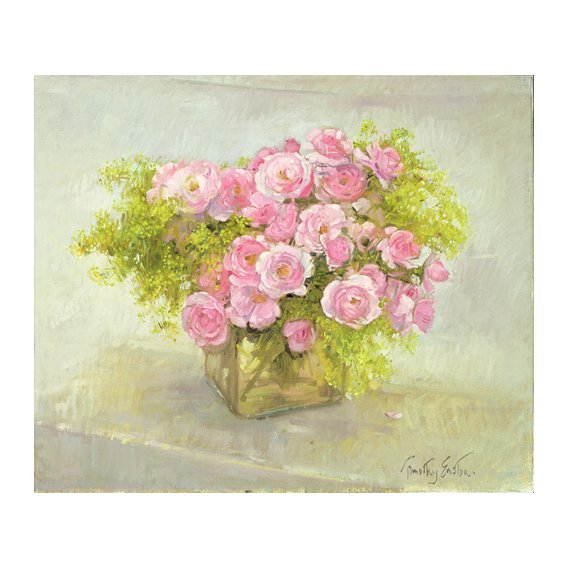Cuadro -Alchemilla and Roses, 1999-