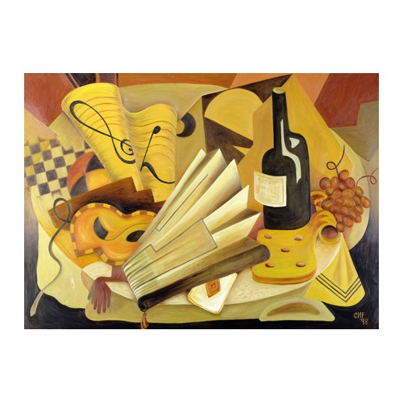 Cuadro -  A Theatrical Dinner, 1998 -