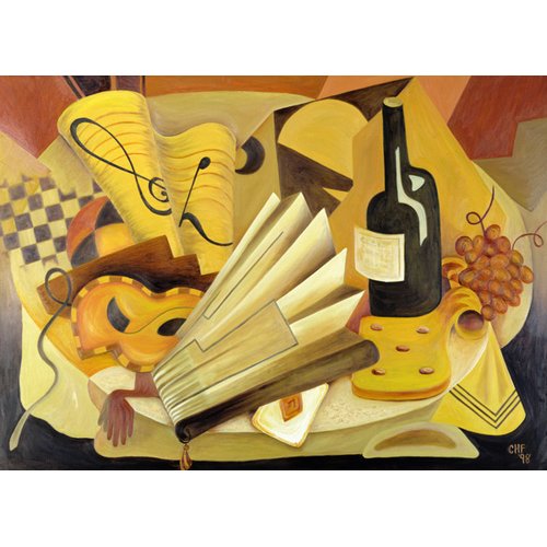 Cuadro Moderno - A Theatrical Dinner, 1998 -, Carolyn Hubbard-Ford