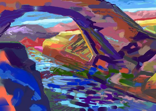 Cuadro -Stone Arch-