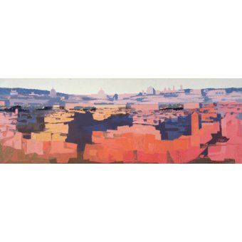 Cuadro -Rome, View from the Spanish Academy on the Gianicolo, Sunset, 1968-