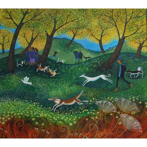 Cuadro -Doggie Pals, 2012-, Lisa Graa Jensen