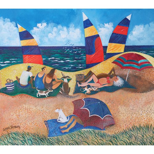 Cuadro de Marinas - Bathing belles, 2018, Lisa Graa Jensen