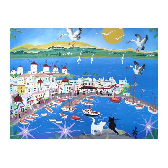 Cuadro  -Mykonos, Greece, 2012-