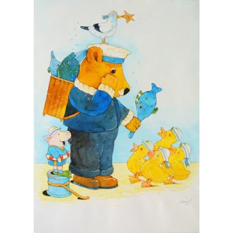 Cuadro -Fisherman-