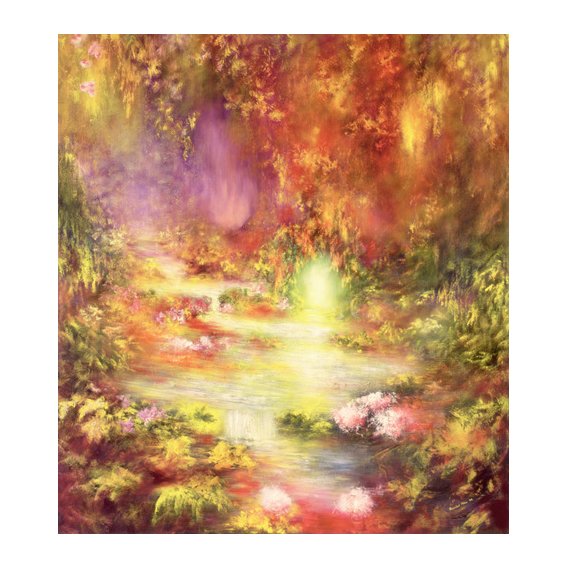 Cuadro - Tropical Scenery, 1990 (oil on canvas) -
