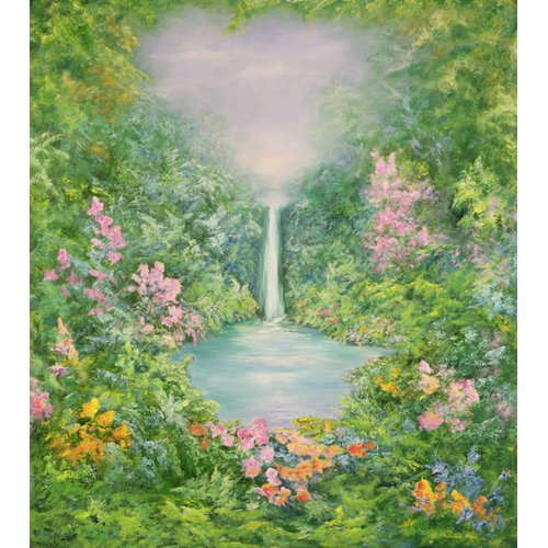 Cuadro Moderno -The Waterfall, 1997-, Hannibal Mane