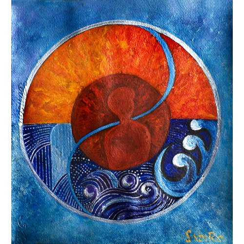 Cuadro -Leo-Aquarius, 2009-, Sabira Manek