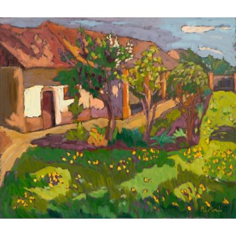 Cuadro -Garden in May, 2012 (oil on board)-