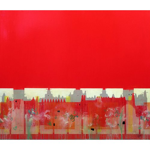 Cuadro  -Red Painting (oil on linen)-, Charlie Millar