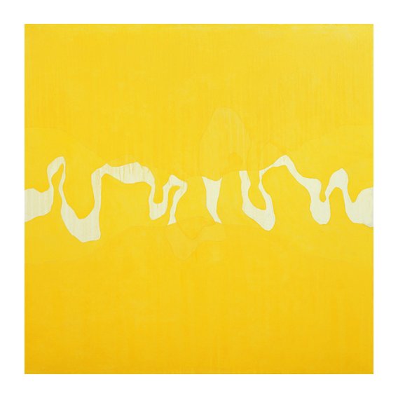 Cuadro  -Yellow journey (oil on canvas)-
