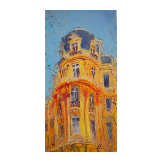 Cuadro -A Walk Up the Champs-Elysees, 2010-
