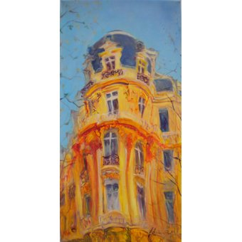 Cuadro -A Walk Up the Champs-Elysees, 2010-