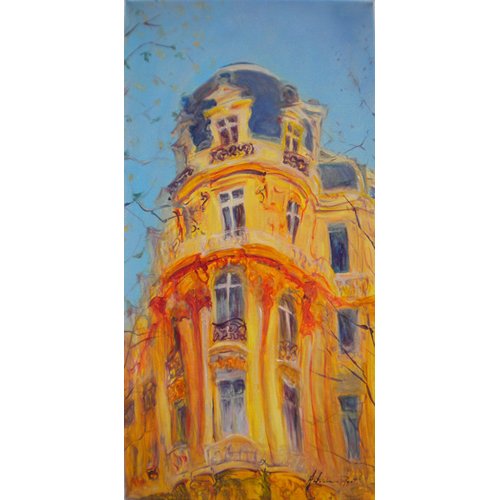 Cuadro -A Walk Up the Champs-Elysees, 2010-