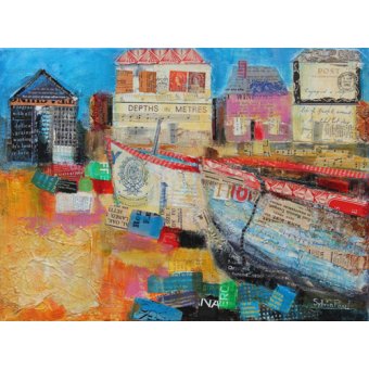 Cuadro - Old Fishing Boats, 2013 -