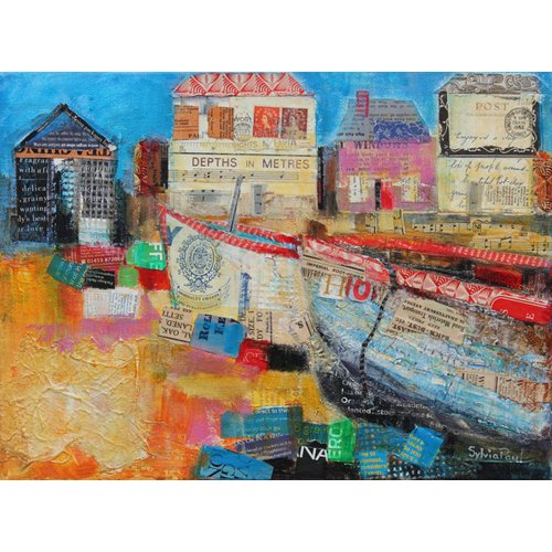 Cuadro - Old Fishing Boats, 2013 -, Sylvia Paul