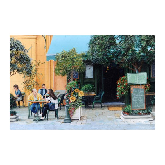 Cuadro -Cafe, Aix-En-Provence, 1999-