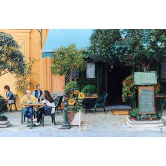 Cuadro -Cafe, Aix-En-Provence, 1999-