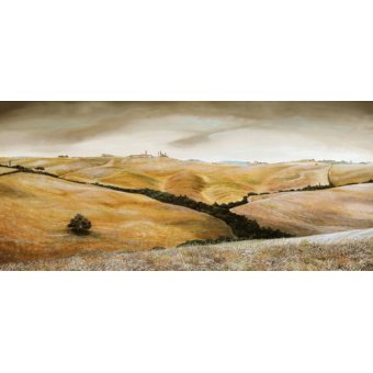 Cuadro -Farm on Hill, Tuscany, 2001 -, Trevor Neal