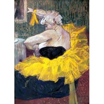 cuadros de retrato - Cuadro -La payasa Cha-u-Kao-