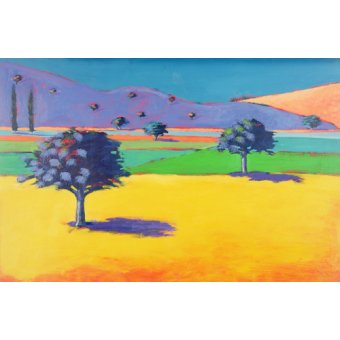 Cuadro - Castlemorton (acrylic on card) -