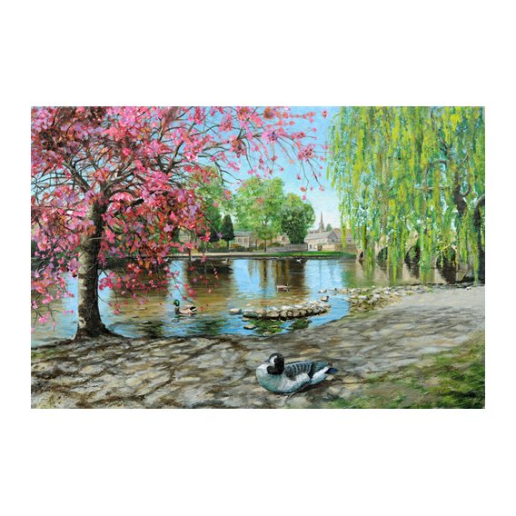 Cuadro -Bakewell Bridge, Derbyshire, 2009-