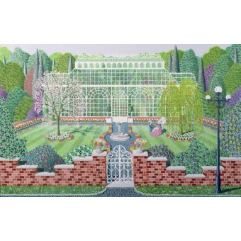 Cuadro - The Greenhouse in the Park -