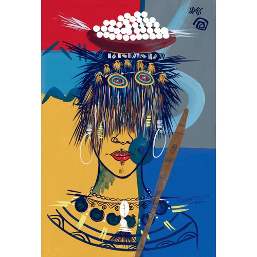 Cuadro -African Beauty 3, 2005-, Oglafa Ebitari Perrin