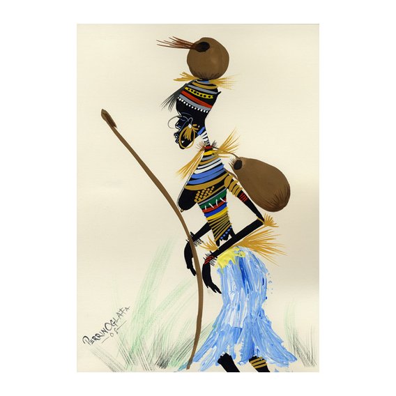 Cuadro -Going for a hunt 1, 2008-