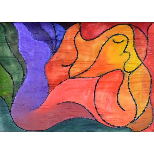 Cuadro de Retrato - Recumbent, Guilherme Pontes