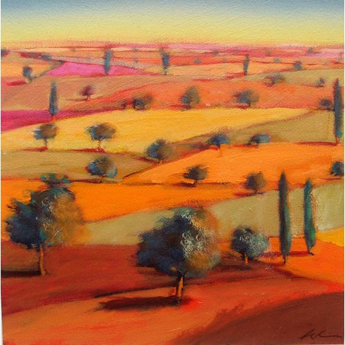 Cuadro - Italy (acrylic on card)-, Paul Powis